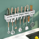 GobekUsa Kitchen Organizer: Wall-mounted Multifunction Knife and Chopsticks Storage Rack