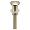 GobekUsa Brushed Gold Swivel Faucet for Bathroom Basin, Hot Cold Water Sink Crane