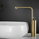 GobekUsa Brushed Gold Kitchen and Bathroom Faucet Swivel Sink Water Crane, Hot Cold Basin Faucet