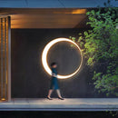 GobekUsa LED Outdoor Moon Wall Lamp Waterproof Modern Minimalist Sconce for Courtyard Balcony