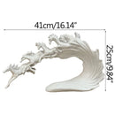 GobekUsa Galloping Horse Luxury Sculpture: Elegant Decor for Office, Living Room & Store.