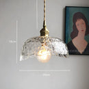 GobekUsa Diamond Amber Glass LED Pendant Lights - Nordic Modern Hanging Lamp
