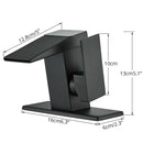 GobekUsa LCD Digital Basin Faucet, Brass Kitchen Sink Mixer Tap, Hot Cold Display