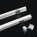GobekUsa LED Silicone Tube Profile Connector Clip Plug Neon Strip Lights End Cap Kit