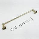 GobekUsa Brushed Gold Bathroom Pendant Set: Toilet Brush Holder, Paper Holder, Towel Bar & More