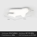 GobekUsa Airplane Ceiling Chandelier LED Light for Children's Room Decor
