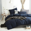 GobekUsa Furball Tasseles Bedding Set | King/Queen Duvet Cover & Washed Quilt Cover Set