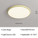 GobekUsa LED Ceiling Light: Nordic Minimalist Design, Remote Control, for Bedroom, Living Room