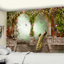 GobekUsa Garden Tapestry: Natural Scenery Bohemian Wall Hanging for Home Decor