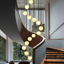 GobekUsa LED Pendant Light Chandeliers for Living Room Staircase Indoor Lighting