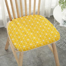 GobekUsa Cotton Hemp Dining Chair Cushion - Nordic Print, Non-Slip, Comfortable Office & Living Decor