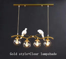 GobekUsa Glass Pendant Lights for Living Room, Restaurant & Counter, LED Interior Decor Lamps