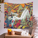 GobekUsa Bohemian Tapestry Ins Wall Hanging Psychedelic Decor for Bedroom