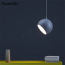 GobekUsa Gold Ball Pendant Light: Nordic Modern LED Hanging Lamp for Home Decor