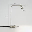 GobekUsa Enna LED Dimmable Floor Lamp in Gold/Black/White for Minimalist Home Decor