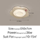 GobekUsa Cream Style LED Ceiling Light for Bedroom and Living Room Decor