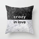 GobekUsa Gray Marble Black Agate Pillow Case for Home Sofa Chair Decor