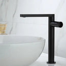 GobekUsa Brushed Gold Basin Faucet: Single Handle Brass Bathroom Mixer Tap