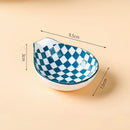 GobekUsa Japanese Style Ceramic Sauce Plate Snack Dish Porcelain Tableware