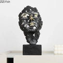 GobekUsa Creative Thinker Modern Sculpture Decor Ornament for Desk and Room Aesthetics