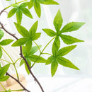 GobekUsa Artificial Maple Leaf Bouquet for Wedding and Home Decor