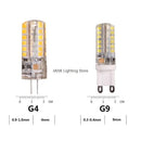 GobekUsa LED G4 G9 E14 85-265V Bulbs for Crystal Chandeliers Dining Room Floor Light