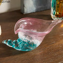 GobekUsa Conch Candy Jar & Fruit Tray: Creative Transparent Glass Storage Basket