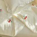 GobekUsa Double Layer Yarn Summer Quilt: Super Soft Skin-friendly Comforter Blanket