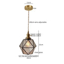 GobekUsa LED Pendant Light: Nordic Hanging Lamp for Bedroom, Dining Room, Hallway