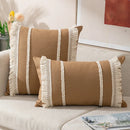 GobekUsa Bohemia Tassel Cushion Cover - 45x45cm/30x50cm