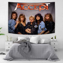 GobekUsa Band Tapestry Flag Rock Pop Album Cover Art for Interior Decor