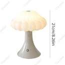 GobekUsa LED Mushroom Night Light Touch Switch Bedside Lamp Kid's Room Decor