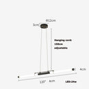 GobekUsa Art Deco LED Gold Chandelier for Dinning Room
