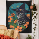 GobekUsa Cat Tapestry Wall Hanging: Cute Witchcraft Decor for Home, Bedroom, Dorm