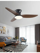 GobekUsa 30W Remote Control Ceiling Fan with Light - Modern Minimalist Design