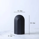 GobekUsa Geometric Ceramic Semicircular Arch Decor Figurines Home Decor Accessories