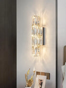 GobekUsa Gold Crystal Duplex Building LED Chandeliers - Luxury Staircase Decoration