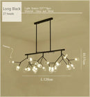 2024 GobekUsa Nordic Firefly LED Chandelier - Ideal for Living Room, Bedroom, Dining Room
