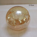 GobekUsa Gray Glass Shade Replacement for E27 Lamp with Screw Fitter Opening