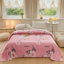 GobekUsa Dinosaur Patterns Snowflake Velvet Blanket in Various Sizes for Home/Office