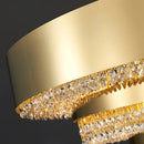 GobekUsa Golden Crystal Chandelier for Luxury Living & Dining Rooms