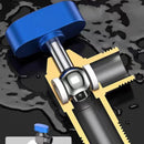 GobekUsa Brass Angle Valve Chrome Gray Corner Bathroom Water Control Tap - 1/2*1/2