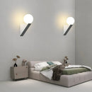 GobekUsa Glass Ball Modern G9 LED Wall Sconce, 9W Indoor Wall Lamp for Bedroom Living Room