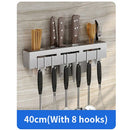 GobekUsa Kitchen Storage Shelf Knife Chopstick Holder Multi-functional Organizer