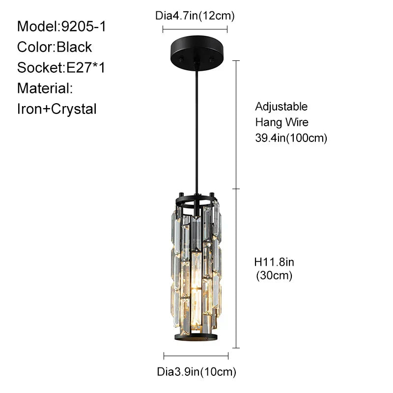 GobekUsa Gold Crystal Chandelier: Elegant Dining Room Pendant Lighting, photo 14 of 15
