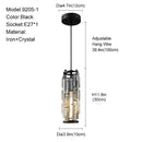GobekUsa Gold Crystal Chandelier: Elegant Dining Room Pendant Lighting