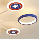 GobekUsa Kids LED Cartoon Ceiling Light | Boys Girls Bedroom Decor Lamps