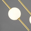 GobekUsa Glass Ball Pendant Light: Modern Nordic Bedroom Hanging Lamp
