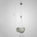 GobekUsa Glass Ball LED Pendant Lamps: Stylish Lighting for Kitchen, Bedroom, Living & Dining Room