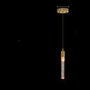 GobekUsa Crystal LED Pendant Light: Modern Hanging Bar Lamp for Bedroom, Living Room, & Home Decor